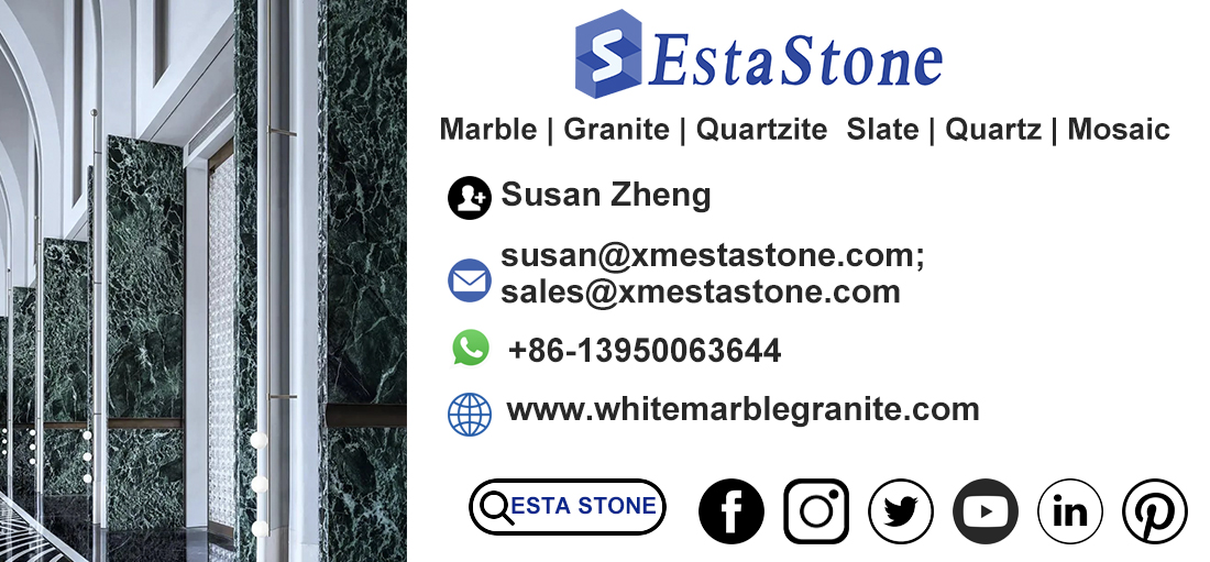 Chinese Leading Natural Marble Tiles, Granite Slabs, Quartz Countertops, and Slate Pavers Factory-Esta Stone Premium Quality and High Quality Engineered Quartz Countertops, Jumbo Slabs, and Vanity Tops Factory-Esta Stone