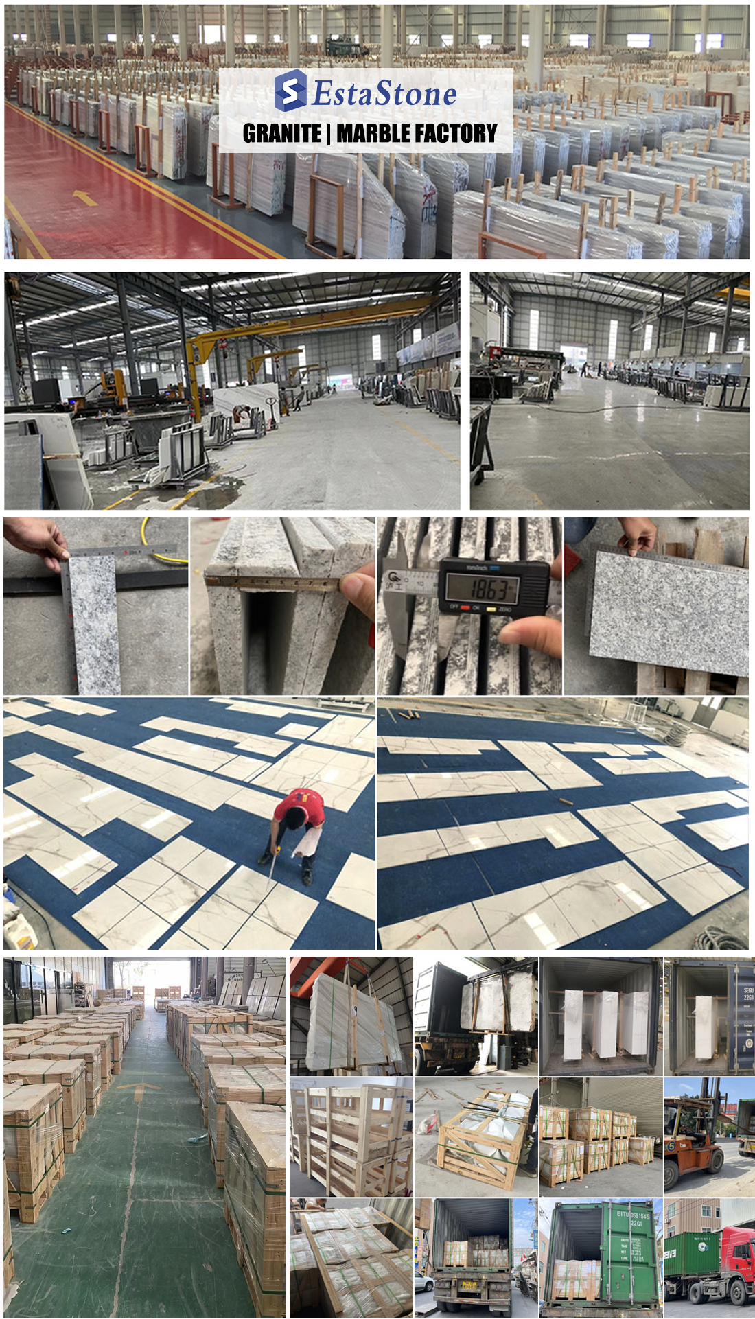 Chinese Natural Marble Slabs, Cut-to-Size Tiles and Countertops Supplier-Esta Stone