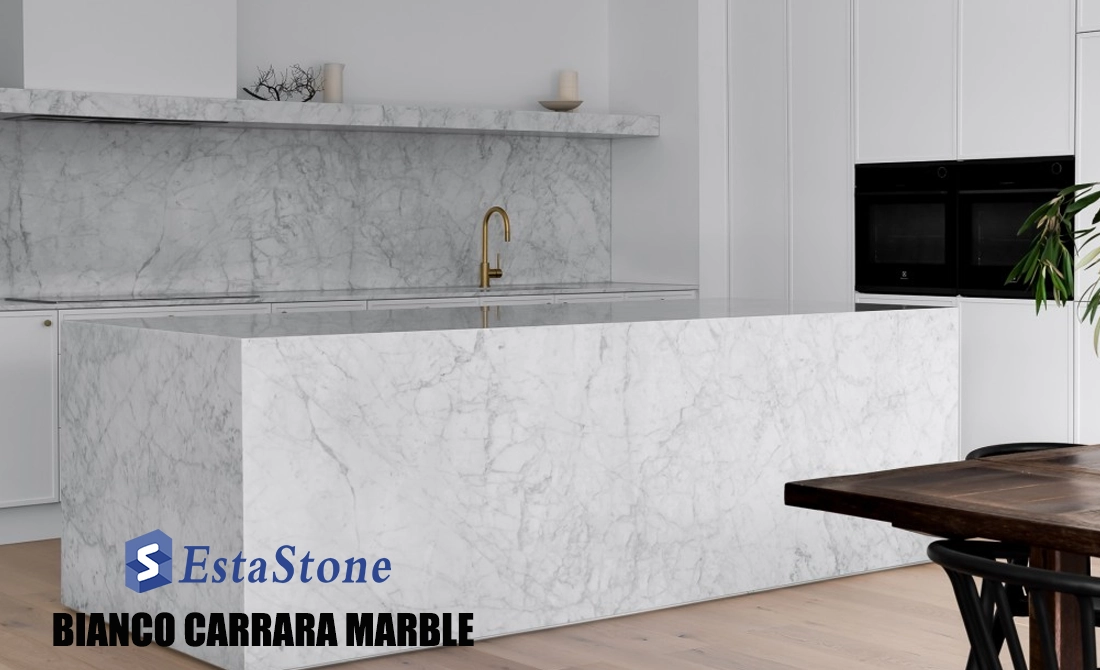 Bianco Carrara Marble Countertops Bianco Carrara Marble Countertops