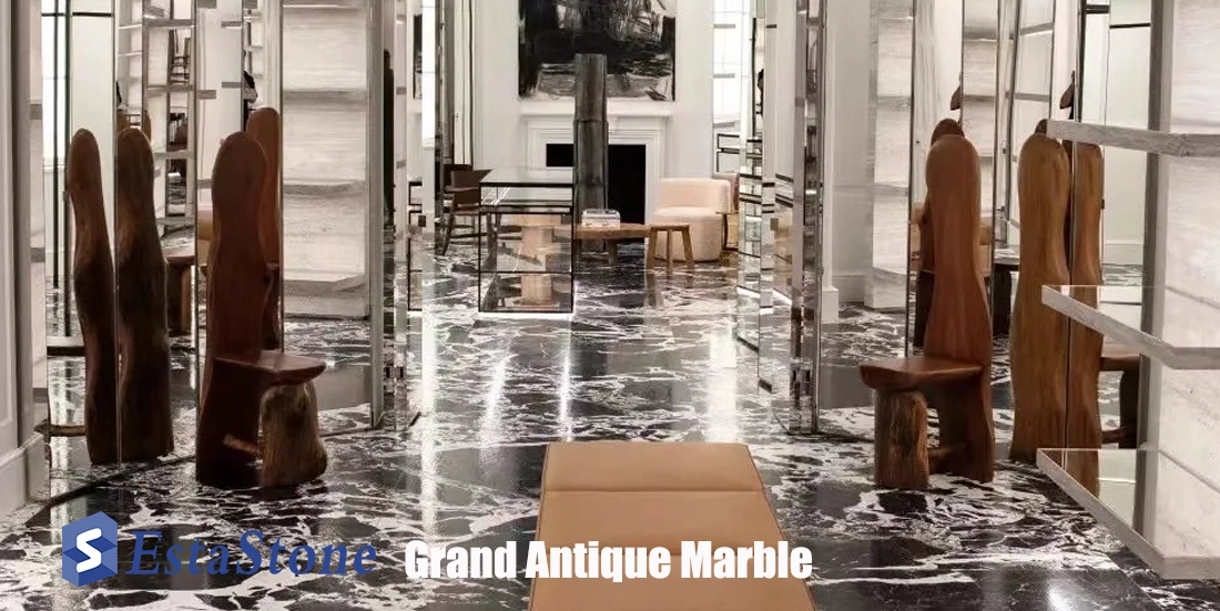 Grand Antique Marble Tiles For Luxury Brand Flagstore Esta Stone Grand Antique Marble Tiles For Luxury Brand Flagstore Esta Stone