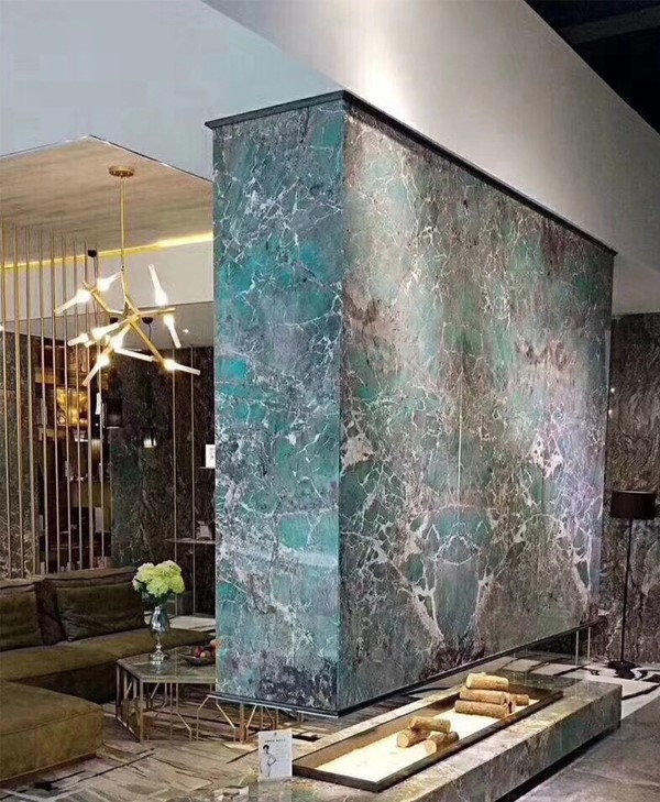 Carreaux muraux en quartzite vert amazonite Carreaux muraux en quartzite vert amazonite