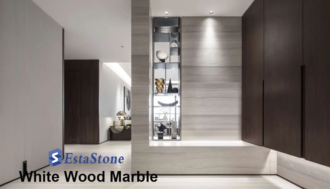 Weißes Holz Marmor Flur Boden und Wand Projekte Esta Stone Weißes Holz Marmor Flur Boden und Wand Projekte Esta Stone