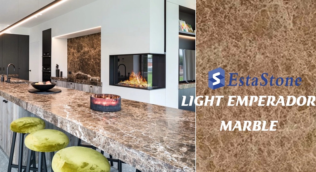Crystal Light Emperador Marble Project Esta Stone Crystal Light Emperador Marble Project Esta Stone