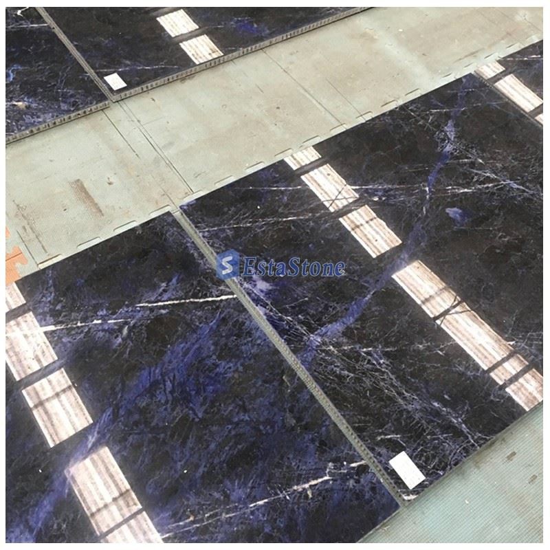 Granitowe płytki ścienne Sodalite Blue