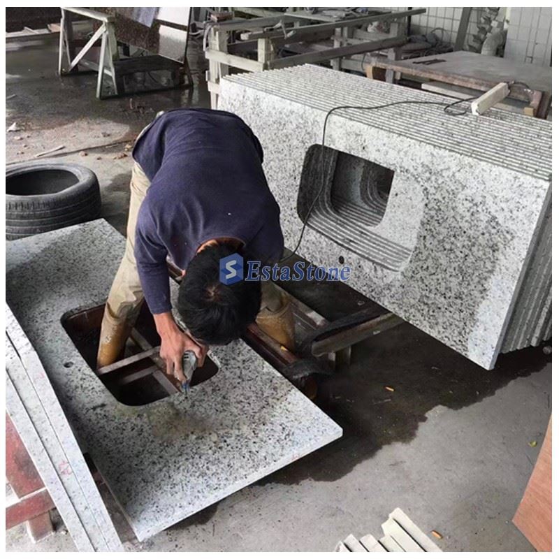 Bancada de granito branco Bala