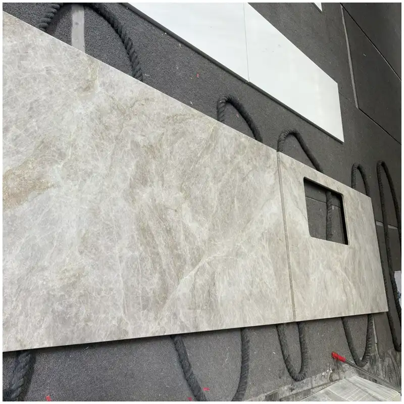 Perla Venata Exotic Quartzite Kitchen Countertop Perla Venata Exotic Quartzite Kitchen Countertop