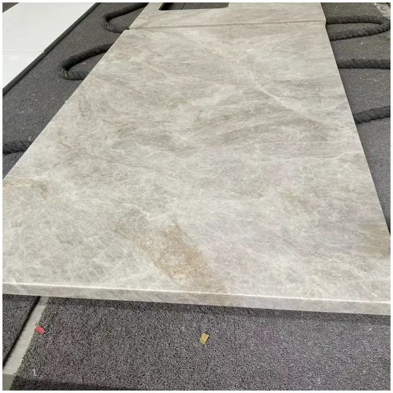 Perla Venata Quartzite Kitchen Countertop Perla Venata Quartzite Kitchen Countertop