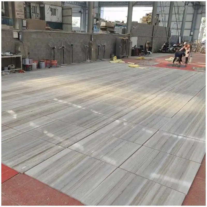 Crystal Wood Grain Marble Cut to Size Tiles Crystal Wood Grain Marble Cut to Size Tiles
