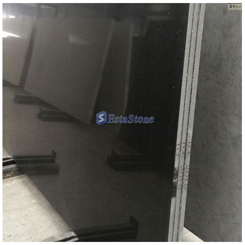 Absolute Black Quartz Slabs