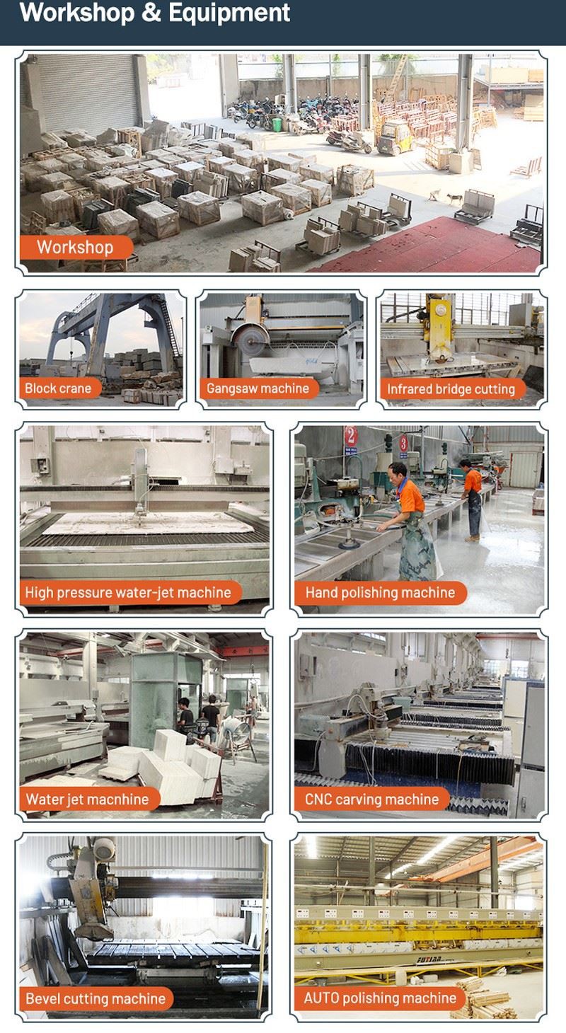 Granite Countertops Processing Steps