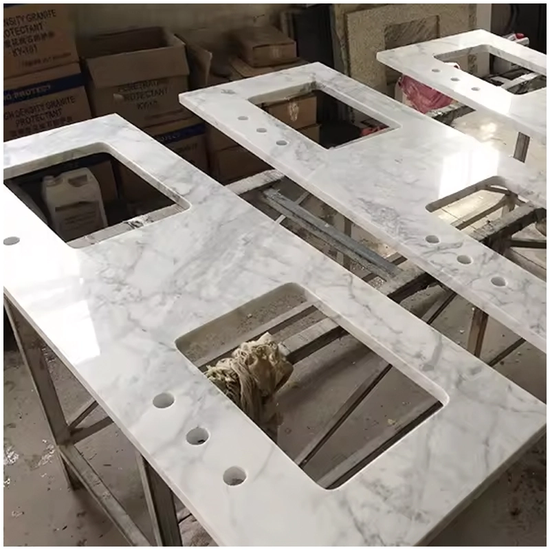 Bianco-Carrara-Marble-Vanity-Tops