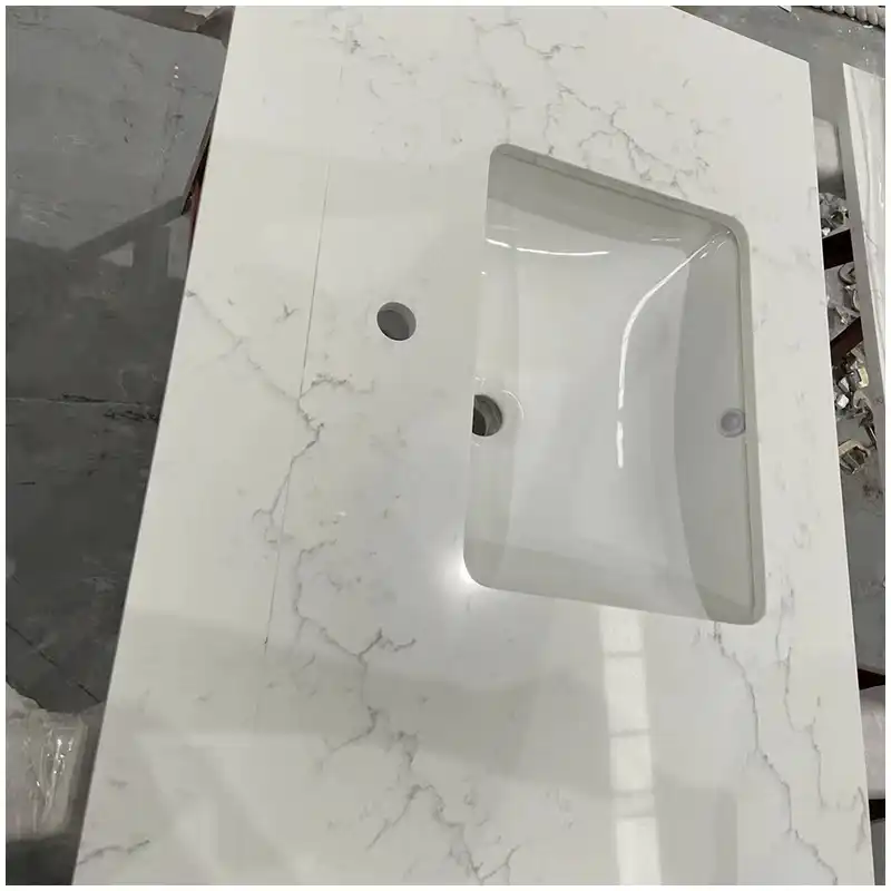 Calacatta White Quarz-Arbeitsplatten