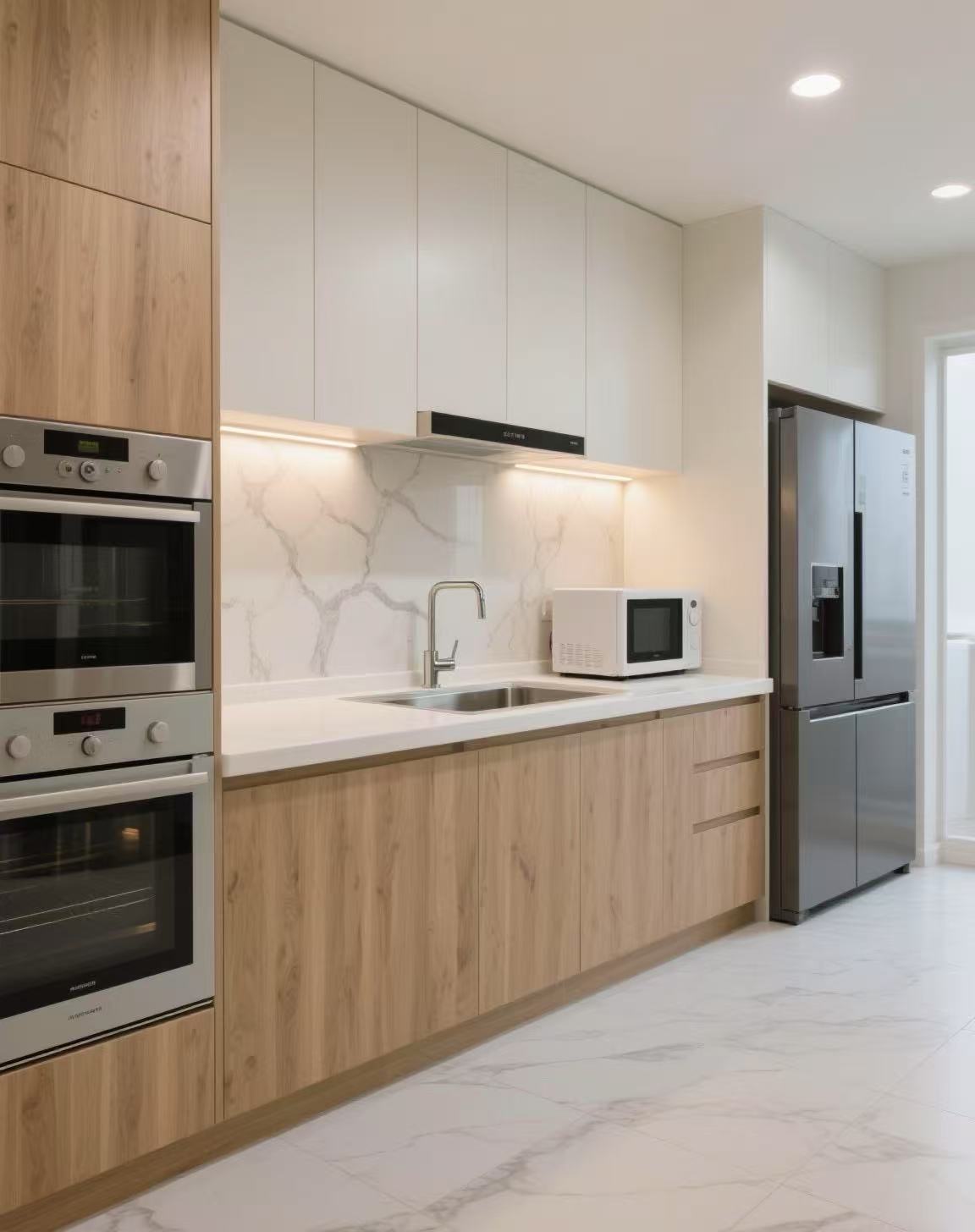 Carrara White Countertop Kitchen Carrara White Countertop Kitchen