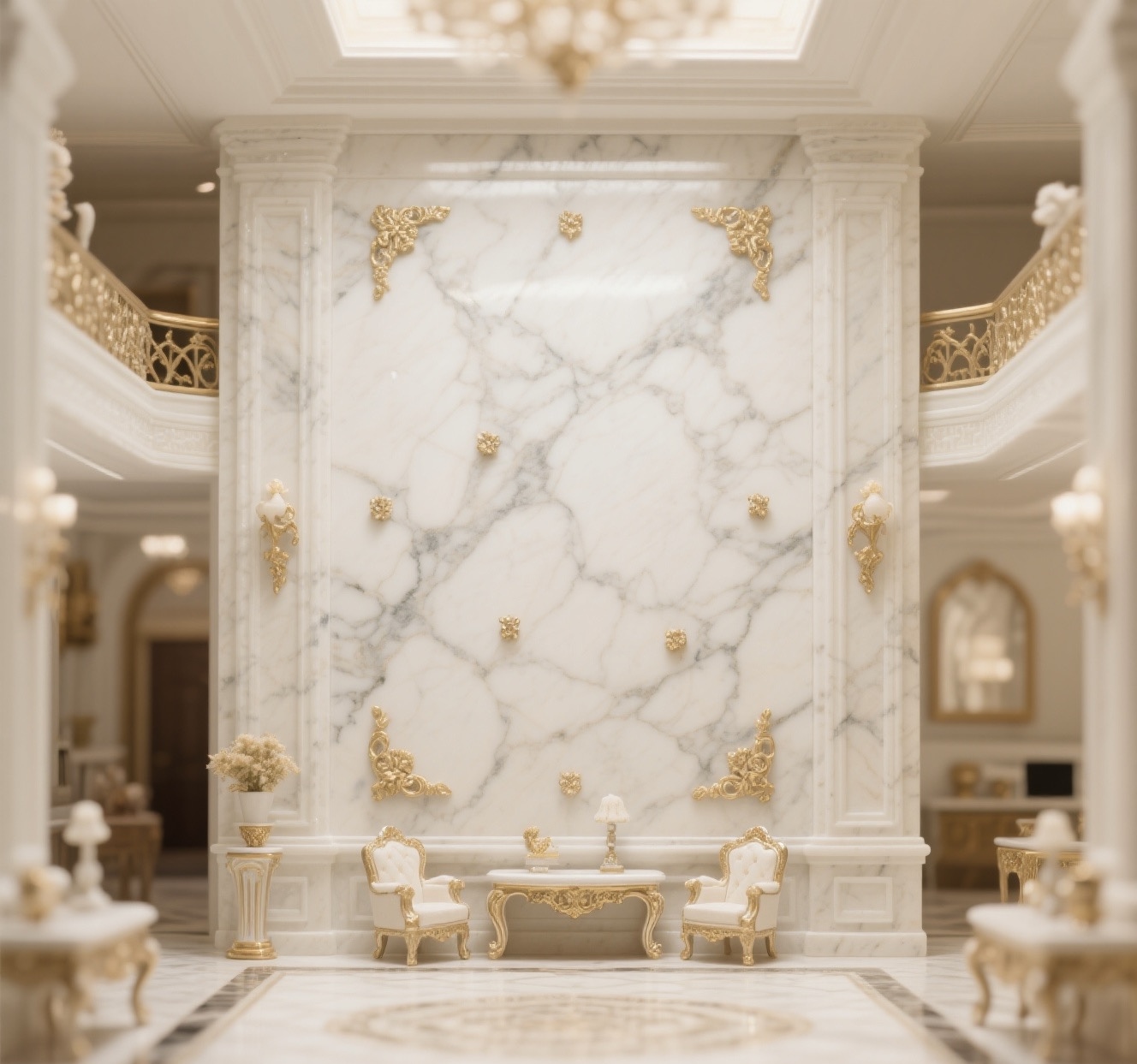 marble wall facing marble wall facing
