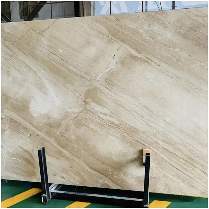 Daino Reale beige marble 18mm Slab