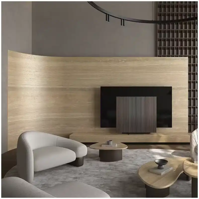 Lane Crawford Travertine Living Room Wall Designs Lane Crawford Travertine living room wall design for villas residences offices and commercial interiors