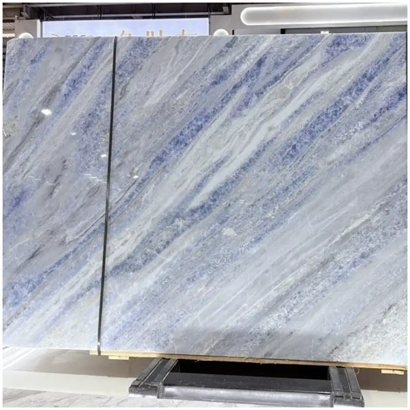 Calcite Azul Marble Slabs