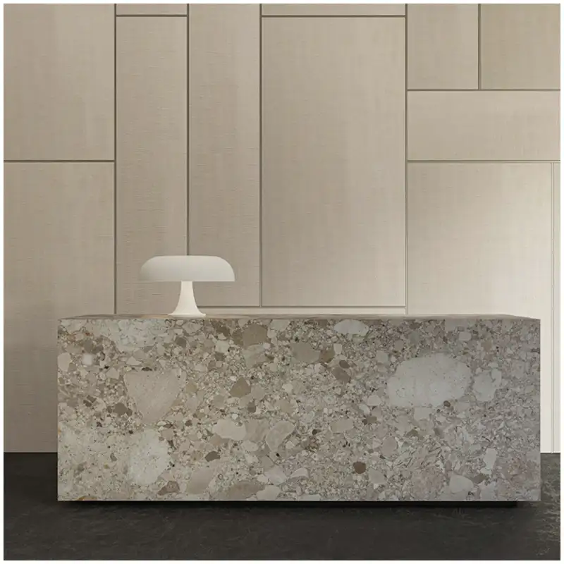 الرخام البني الكريمي من نوع سيبو للمباني المكتبية