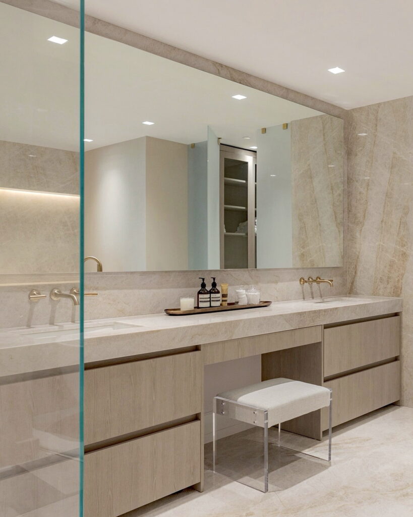 Taj Mahal Quartzite Bathroom