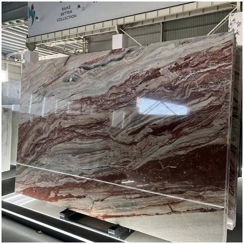 Monica-Red-Marble-Polished-Slabs