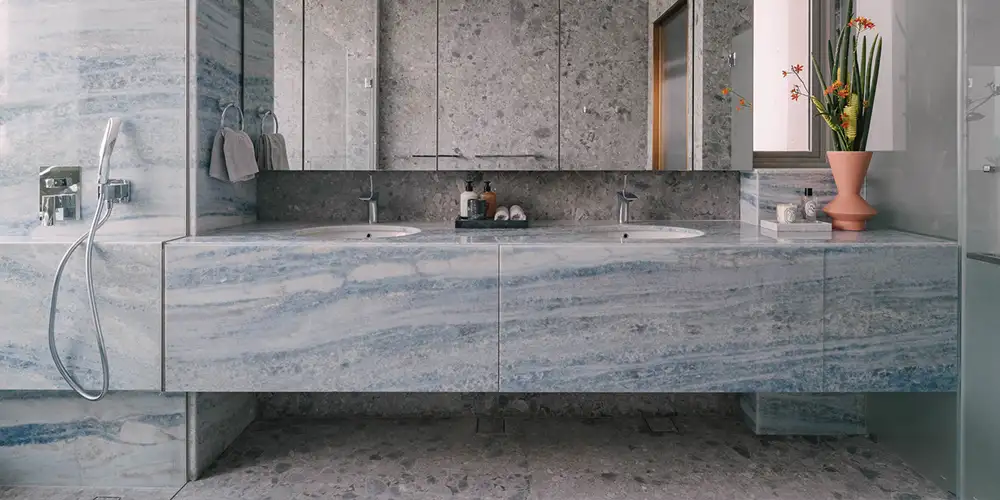 Blue-Calcite-Marble-Luxury-Floating-Vanity-Tops-Designs-in-Villas