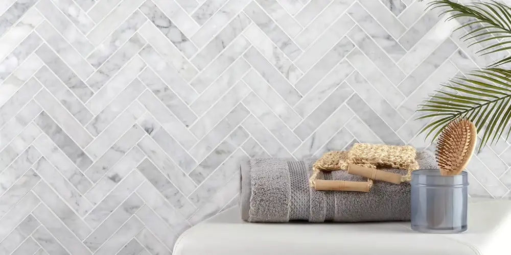 Carrara-White-Marble-Hexagon-Bathroom-Tiles-Designs