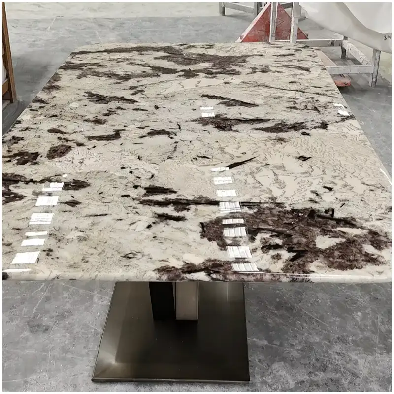 Snow-Mountain-Granite-Dining-Table Snow-Mountain-Granite-Dining-Table