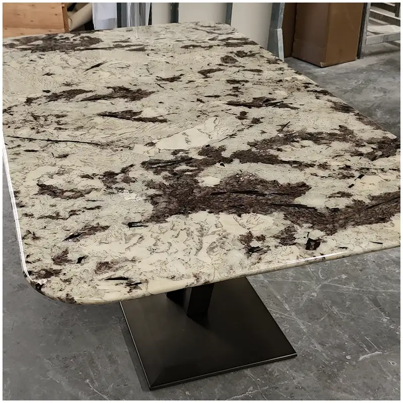 Snow-Mountain-Granite-Rectangle-Dining-Table Snow-Mountain-Granite-Rectangle-Dining-Table