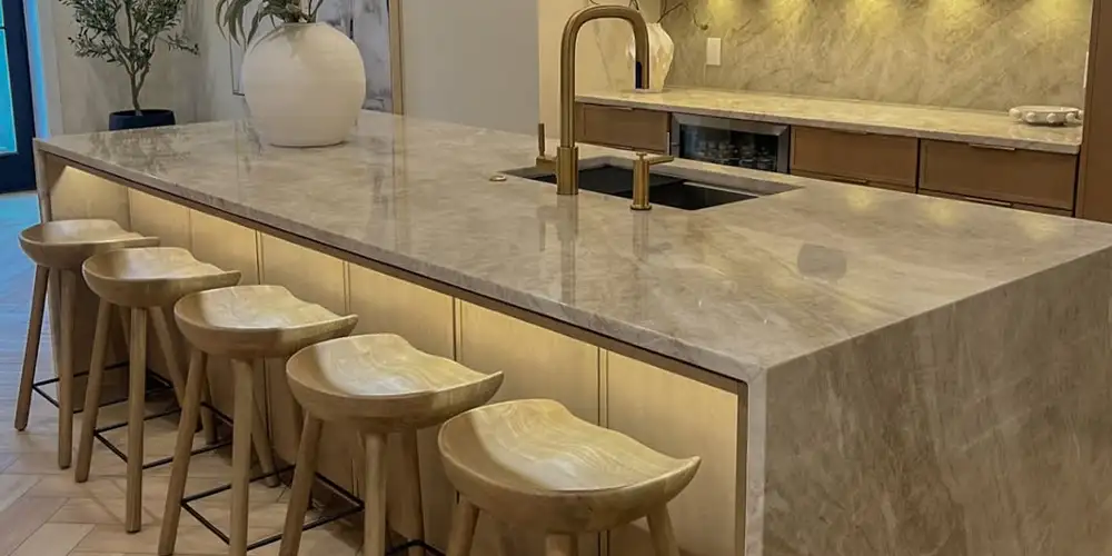 Taj-Mahal-Quartzite-Luxury-Kitchen-Waterfall-Countertops-in-Dubai