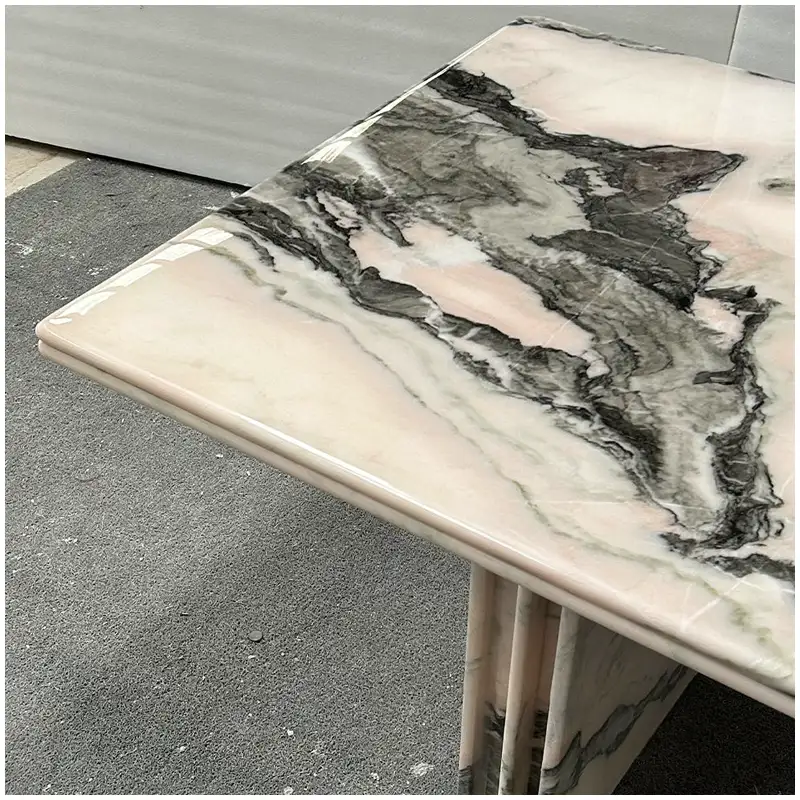 Calacatta-Pink-Luxury-Marble-Table Calacatta-Pink-Luxury-Marble-Table