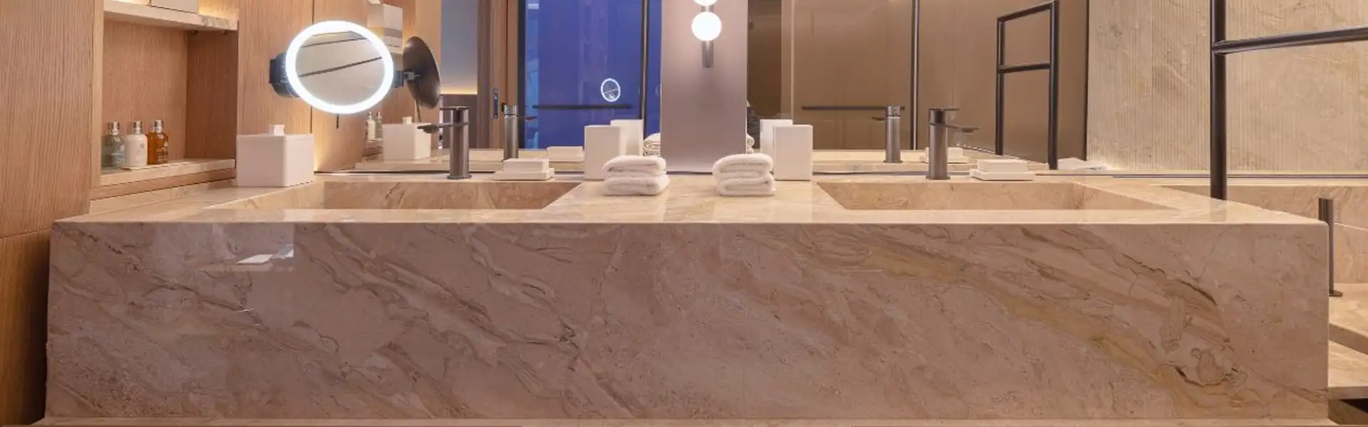 Daino-Reale-Beige-Marble-Wall-Hung-Vanity-Tops-for-Villas-Bathroom
