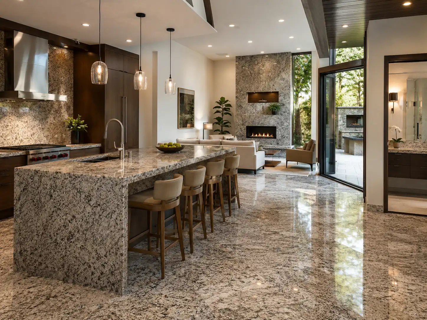 Granite Stone in Modern Homes