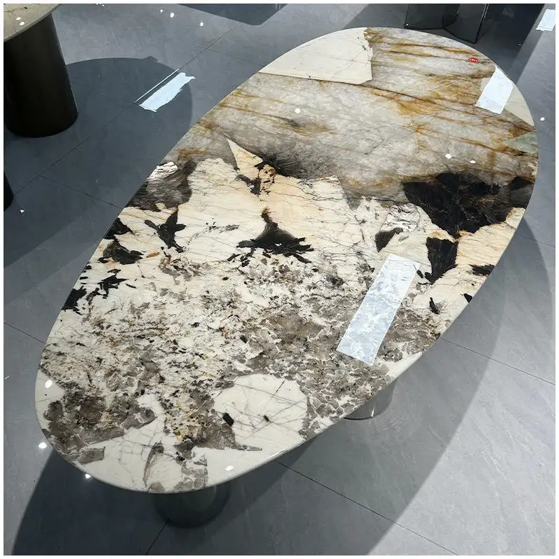 Patagonia Quartzite Oval Dining Table