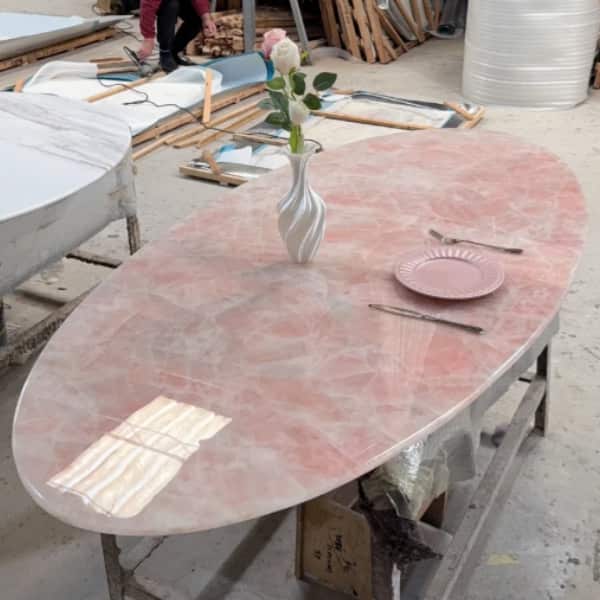  Rose Marble Tabletop