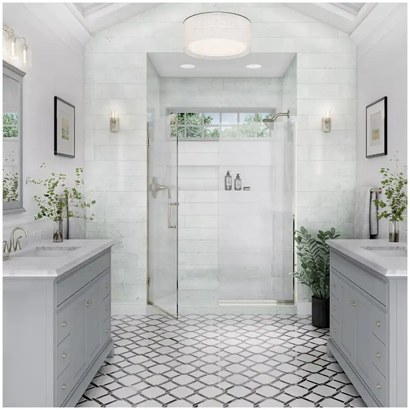 White-Marble-Bathroom-Mosaic-and-Wall-Tiles-Designs