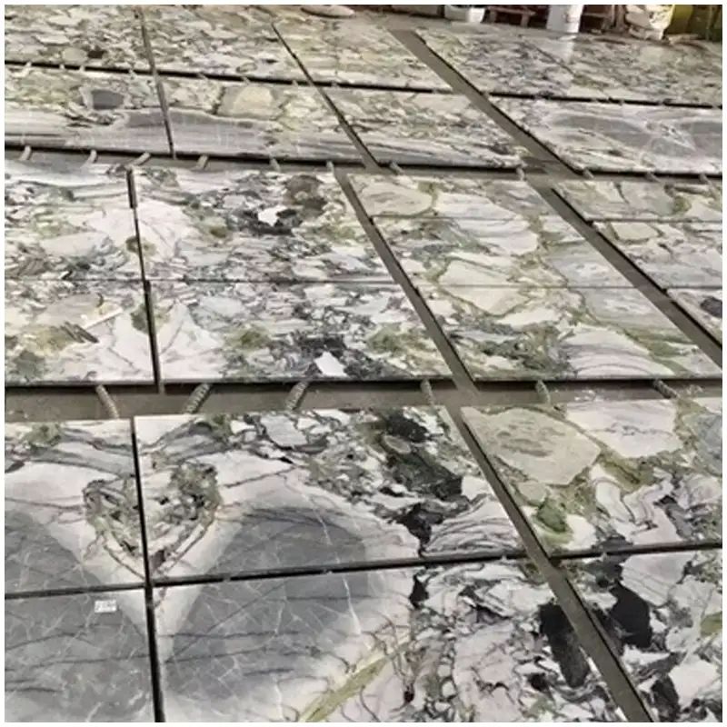 Cold Jade Green Marble Polished Tiles Cold Jade Green Marble Polished Tiles