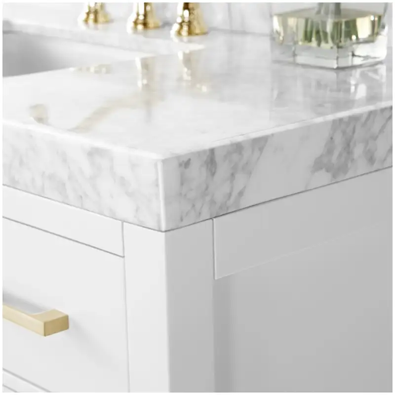 White-Marble-Vanity-Tops-With-Undermount-Sinks-Edge-Backsplash-And-Cabinet-Details White-Marble-Vanity-Tops-With-Undermount-Sinks-Edge-Backsplash-And-Cabinet-Details
