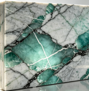 luxury green marble