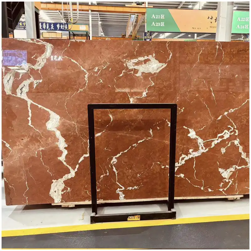 Coral Red Marble Slab Coral Red Marble Slab