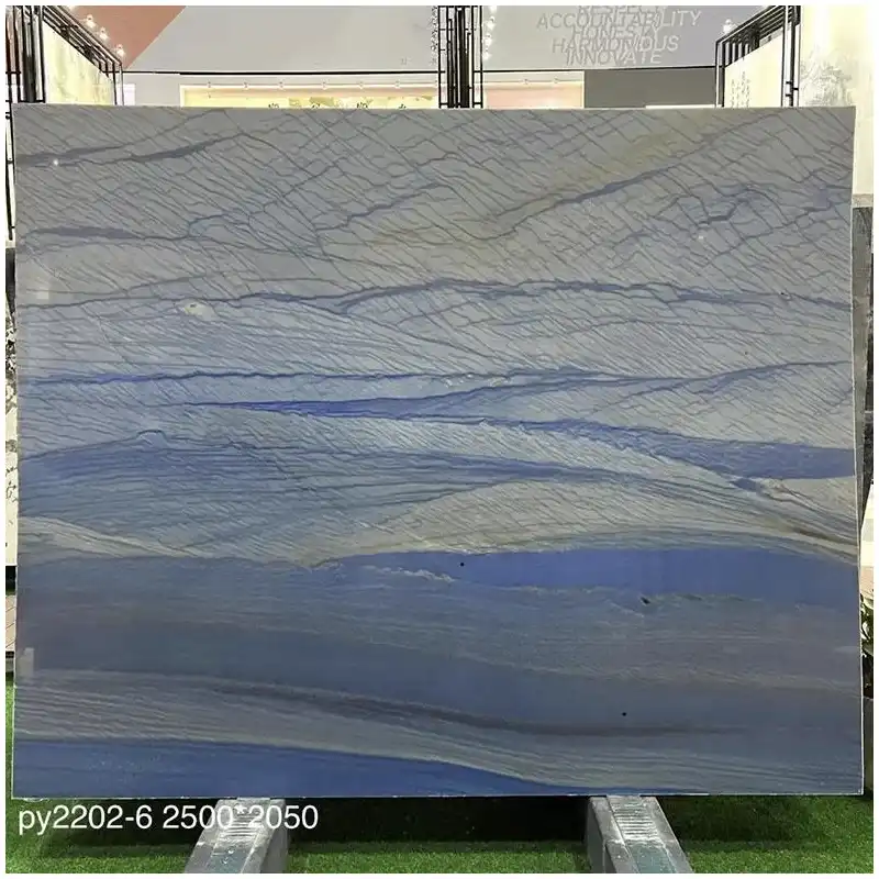 Macaubas Azul Exotic Quartzite Slab Macaubas Azul Exotic Quartzite Slab