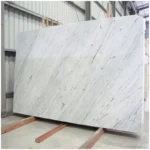 White Marble Slab Thickness: 18 mm, 20 mm, and 30 mm for Walls, Vanities, and Furniture