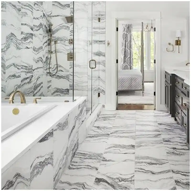 White marble sealant joint staining along shower perimeter with moisture and compatibility checks White marble sealant joint staining along shower perimeter with moisture and compatibility checks