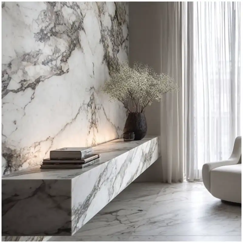 how to clean white marble bathroom vanity and floor safely