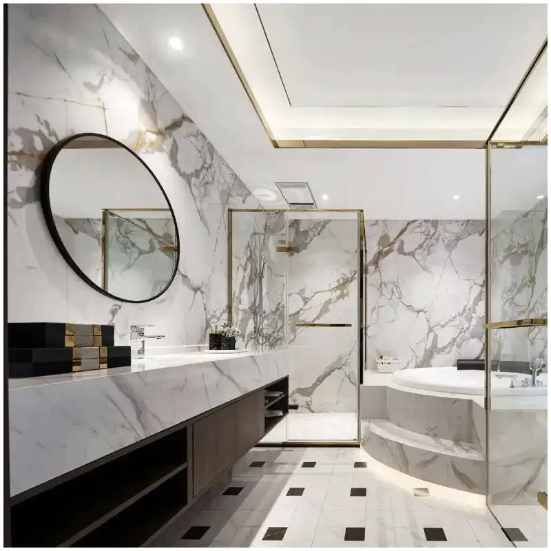 white marble efflorescence at a bathroom tile joint under inspection light white marble efflorescence at a bathroom tile joint under inspection light