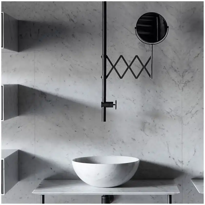 Bianco Carrara Marble for Bathroom Projects