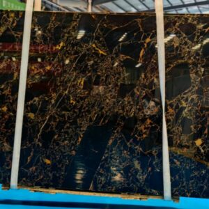 Black Portoro Marble Slab Black Portoro Marble Slab
