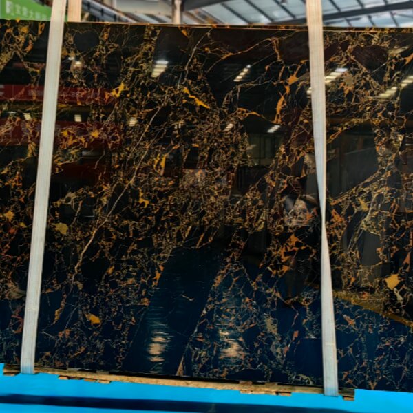 Black Portoro Marble Slab Black Portoro Marble Slab