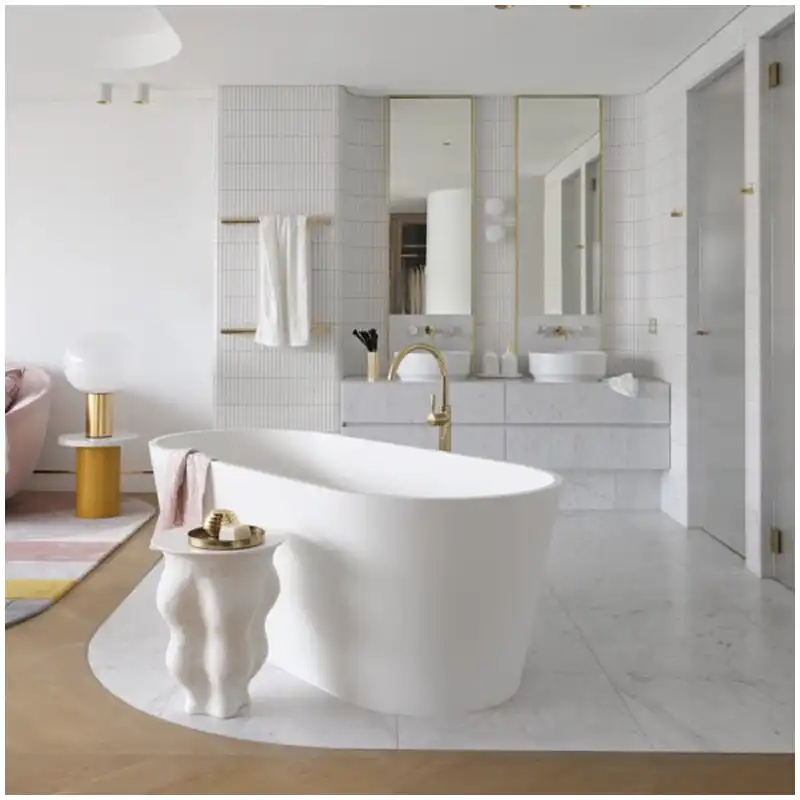 Carrara Marble Shower Floor Mosaic Size, Drain Slope, Grout Joints, and Slip Control