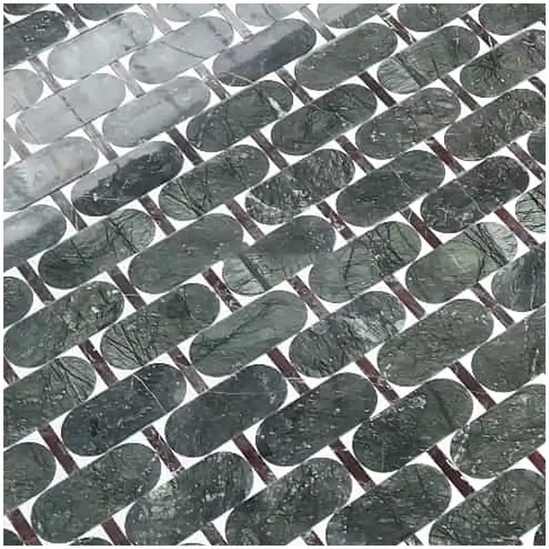 Forest Green Marble Mosaic Forest Green Marble Mosaic
