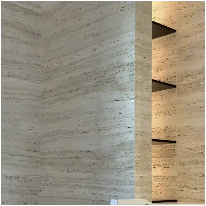 Italy Super White Travertine Wall Designs Italy Super White Travertine wall designs for luxury hotel cladding and villa feature walls